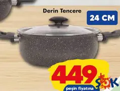 KUMSAL DERİN TENCERE 24 CM KUMSAL DERİN TENCERE 24 CM